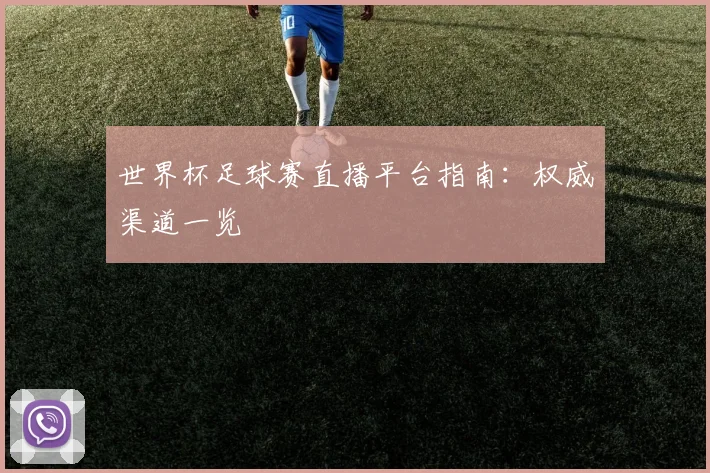 世界杯足球赛直播平台指南：权威渠道一览