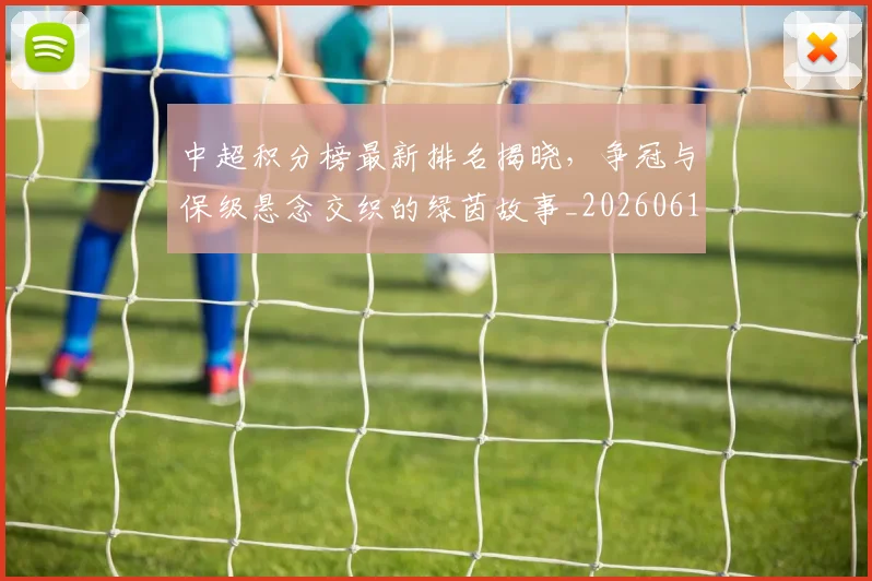 中超积分榜最新排名揭晓，争冠与保级悬念交织的绿茵故事_20260610190446